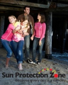 Sun Protection Zone, family, summer, beach